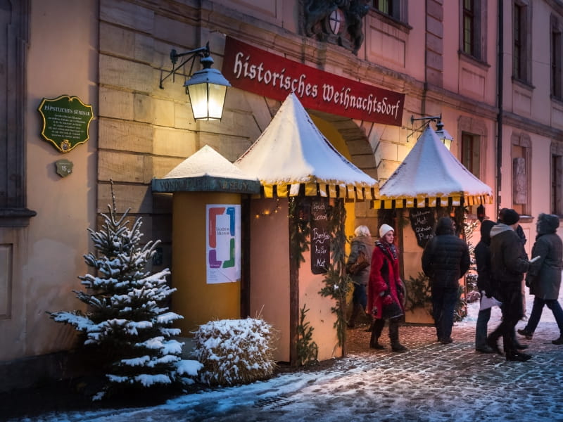 Weihnachtsdorf: Impressionen 1 - Weihnachtsmarkt Fulda